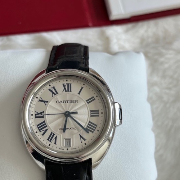 Cle De Cartier Watch WSCL0017 35mm Women's - Picture 1 of 9